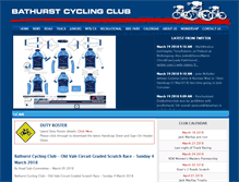 Tablet Screenshot of bathurstcyclingclub.com.au